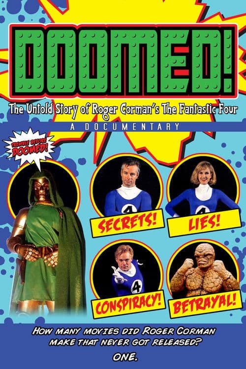 Doomed! The Untold Story of Roger Corman's The Fantastic Four (2015) poster