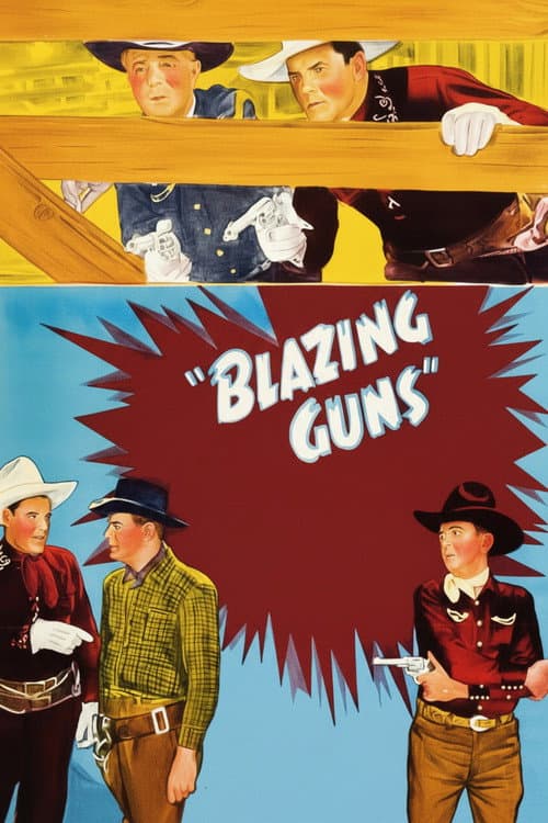 Blazing Guns (1943) poster
