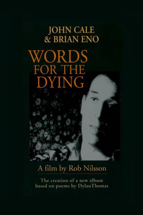 Words for the Dying (1993) poster