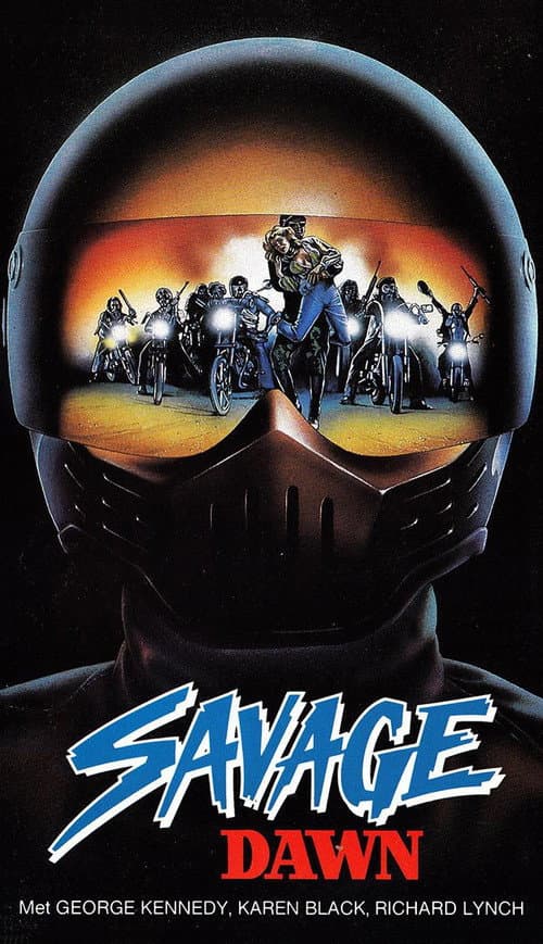 Savage Dawn (1985) poster