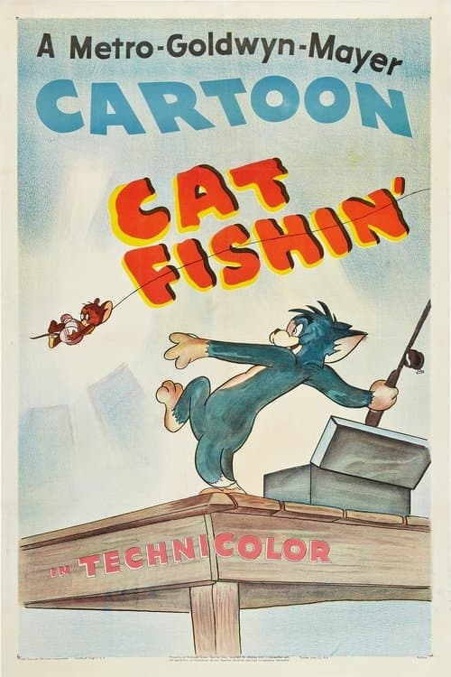 Kat vissen (1947) poster