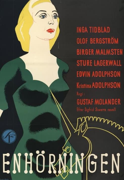 Enhörningen (1955) poster
