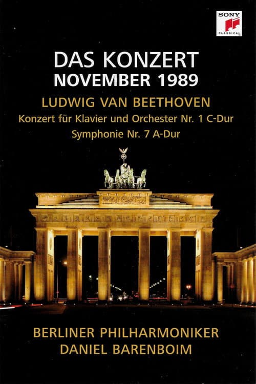 Das Konzert - November 1989 (1990) poster