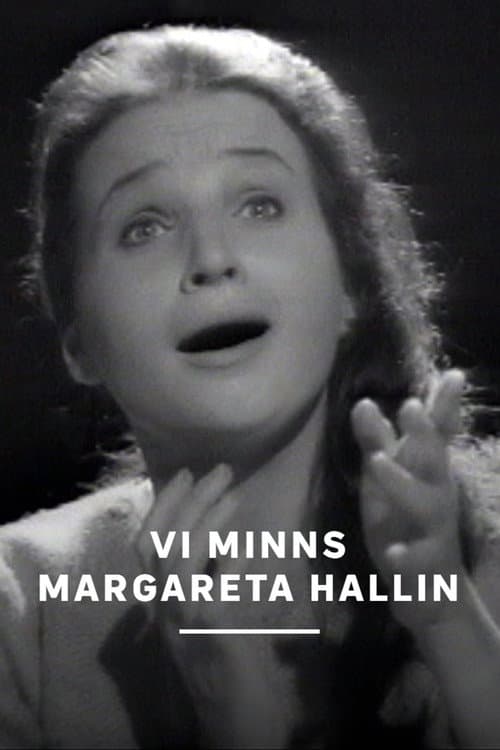 I närbild: Margareta Hallin (1993) poster