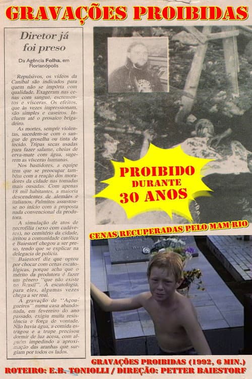 Gravações Proibidas (1992) poster