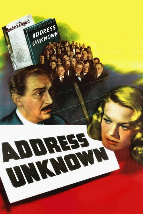 Address Unknown (1944) poster