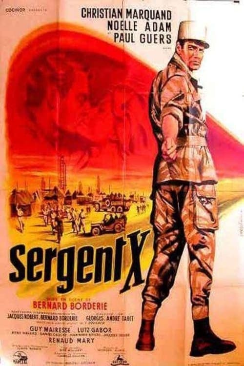 Sergent X (1960) poster