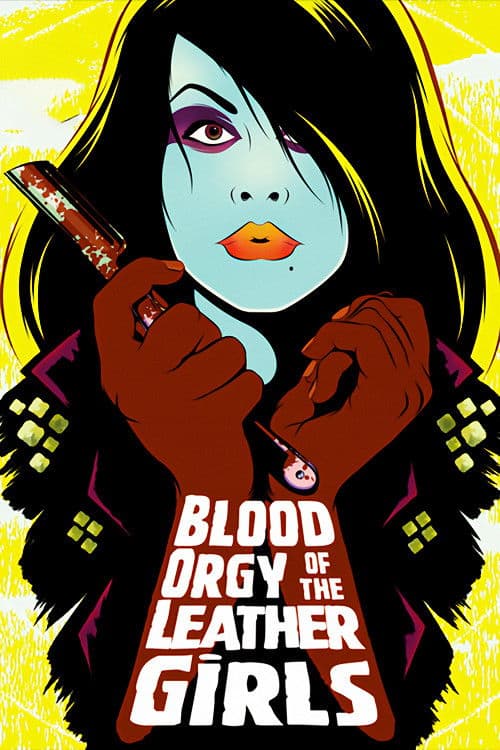 Blood Orgy of the Leather Girls (1988) poster