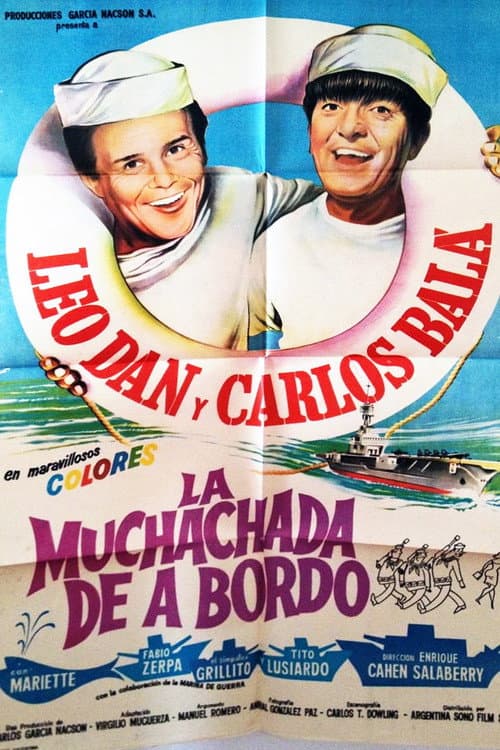 La muchachada de a bordo (1967) poster