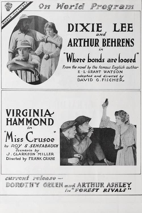 Miss Crusoe (1919) poster