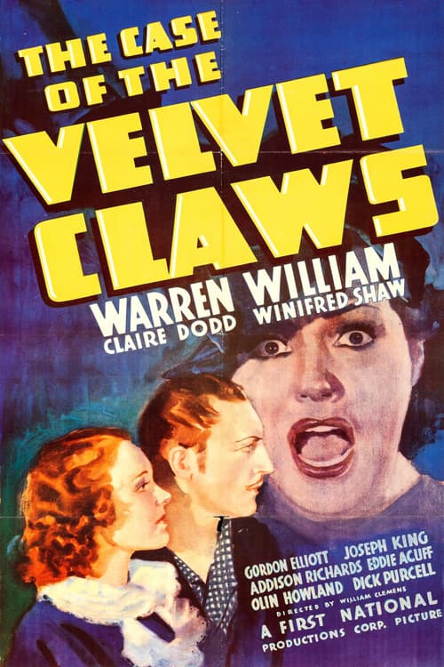 The Case of the Velvet Claws (1936) poster