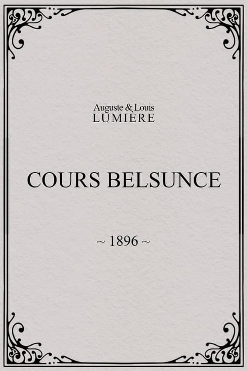 Cours Belsunce (1896) poster