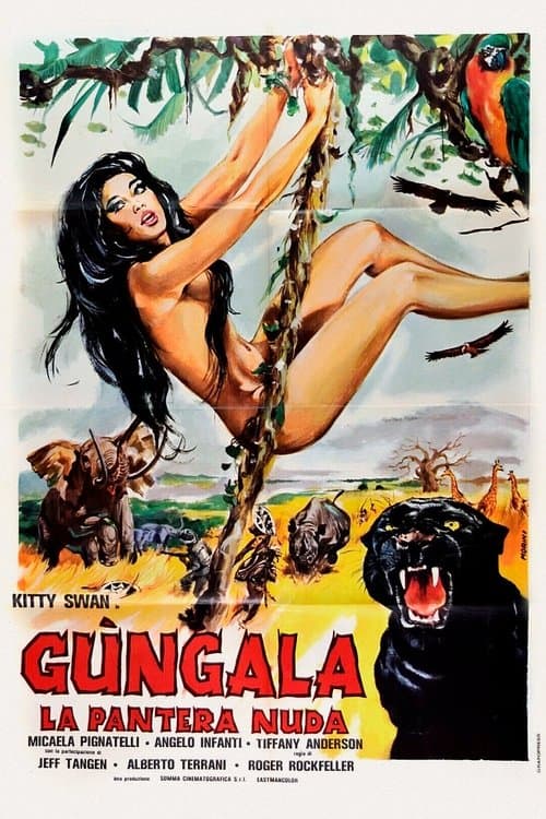Gungala la pantera nuda (1968) poster