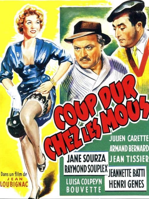 Coup dur chez les mous (1956) poster