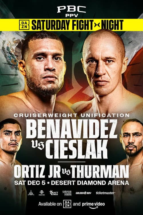 David Benavidez vs. Michal Cieslak (2026) poster