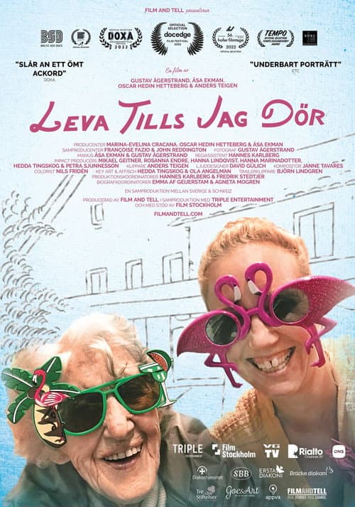Leva tills jag dör (2022) poster