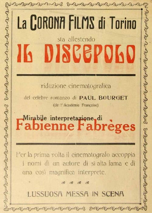 Il discepolo (1917) poster