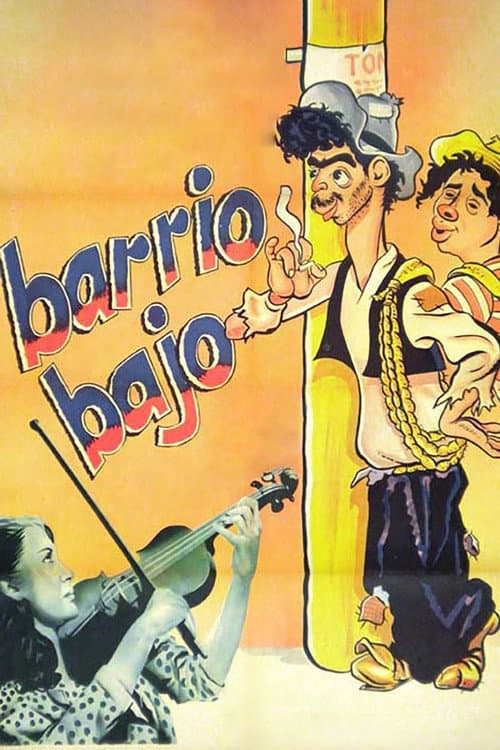 Barrio bajo (1950) poster
