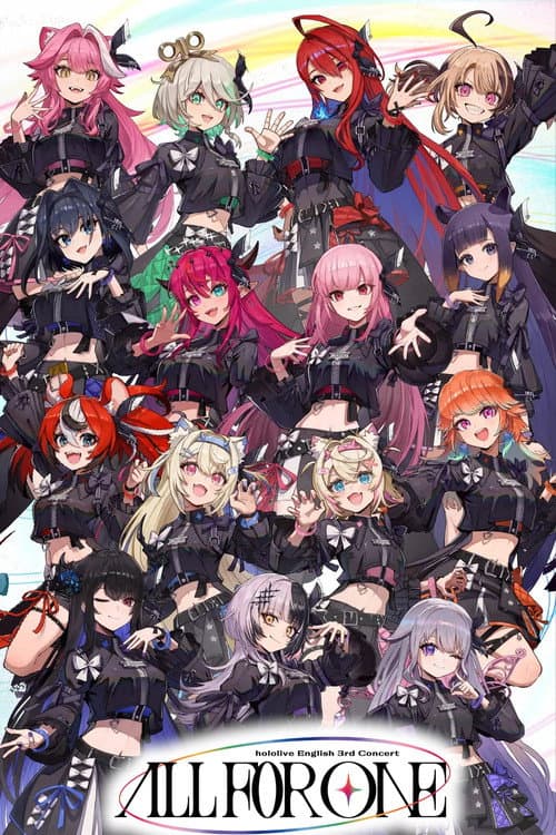 hololive English 3rd Concert -All for One- Day 2 (2025) poster