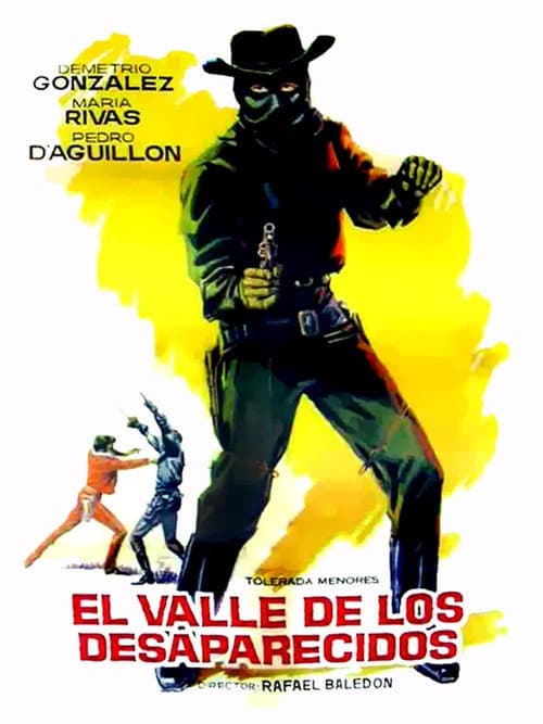 El jinete solitario en El valle de los desaparecidos: La venganza del jinete solitario (1960) poster