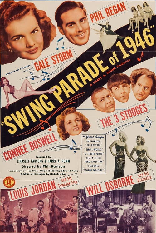 The Three Stooges: Swing Parade (1946) poster