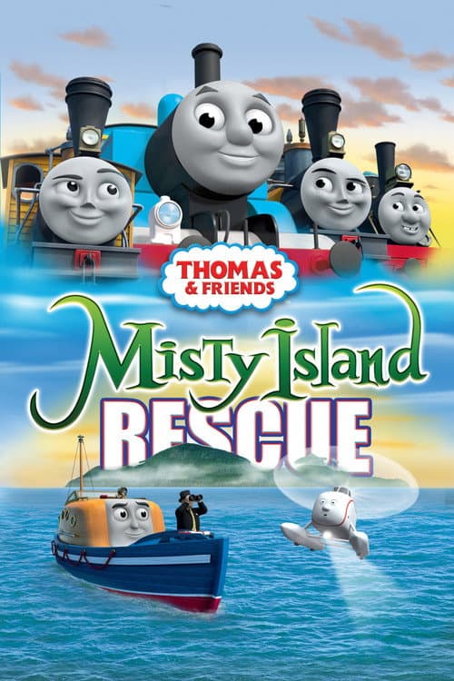 Thomas De Stoomlocomotief: Gered op Misty Eiland (2010) poster