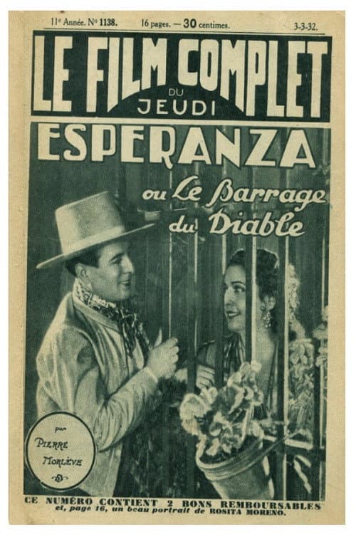 Esperanza o La presa del diablo (1927) poster