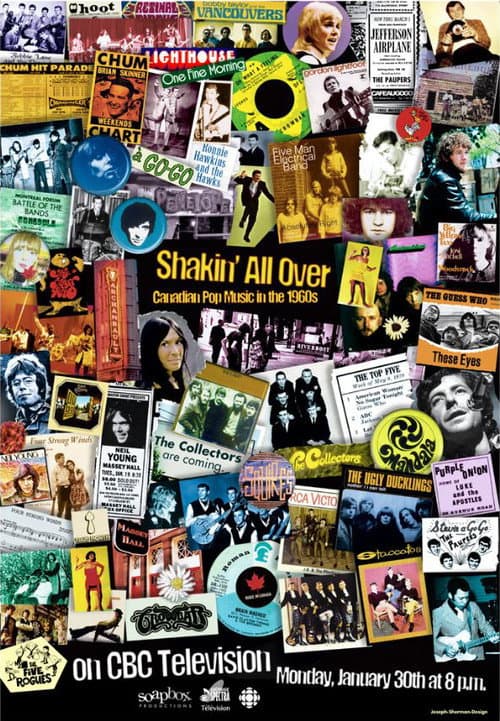Shakin' All Over: Canadian Pop Music in the 1960s (2005) poster
