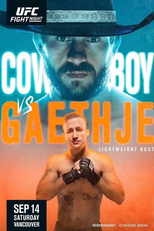 UFC Fight Night 158: Cerrone vs. Gaethje (2019) poster