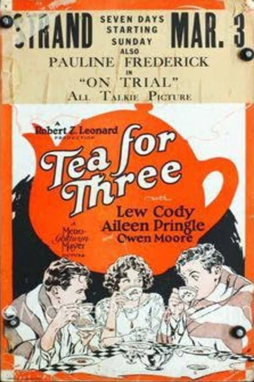 Tea For Three (1927) poster