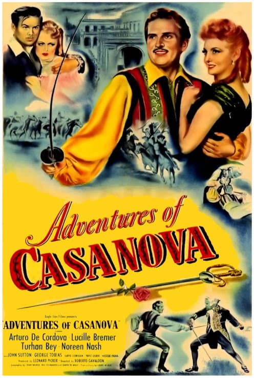 Adventures of Casanova (1948) poster