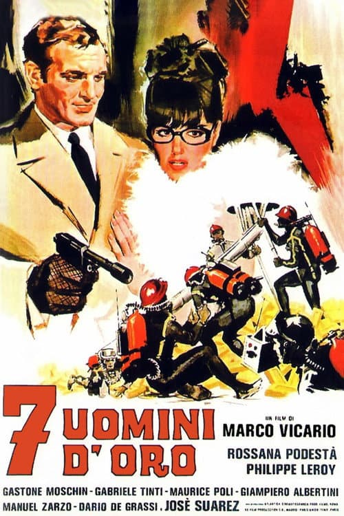 7 uomini d'oro (1965) poster