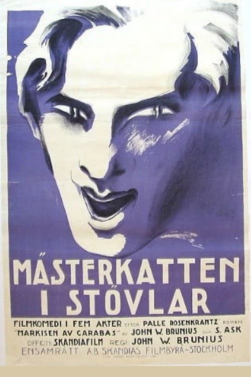 Mästerkatten i stövlar (1918) poster