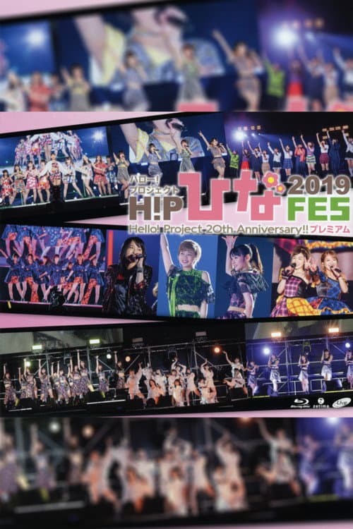 Hello! Project 2019 Hina Fes ~Hello! Project 20th Anniversary!! プレミアム~ (2019) poster