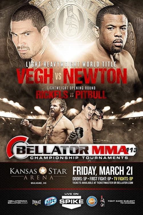 Bellator 113 (2014) poster