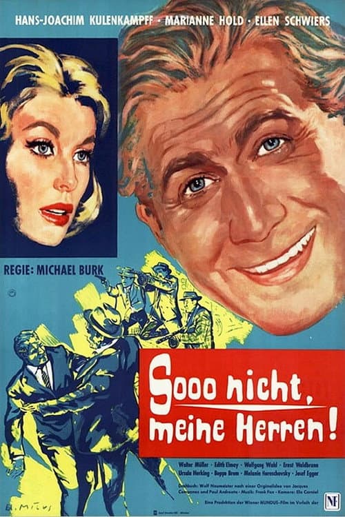 Sooo nicht, meine Herren (1960) poster