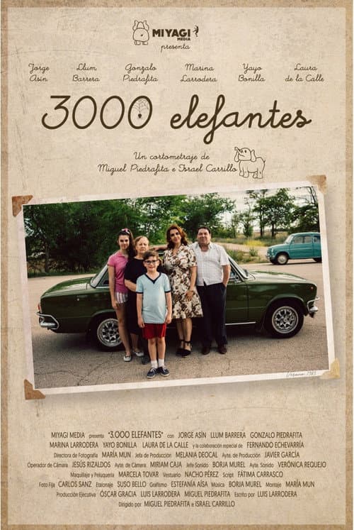 3000 elefantes (2024) poster
