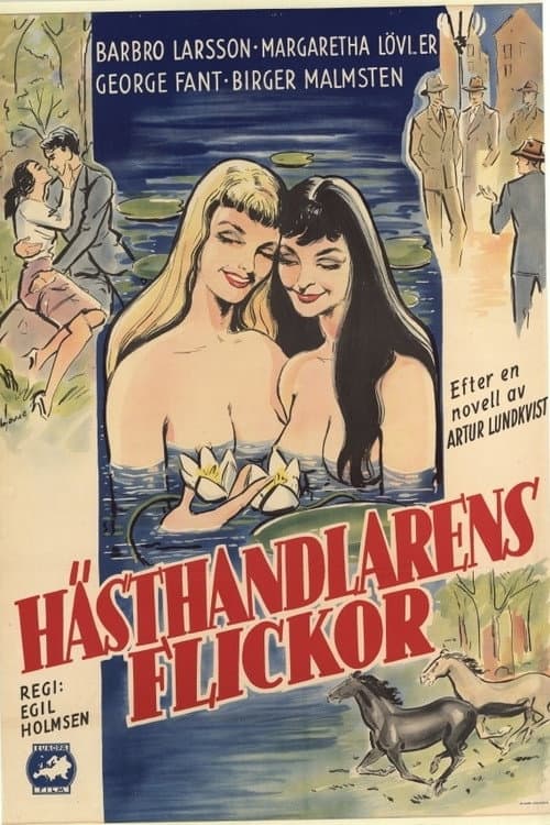 Hästhandlarens flickor (1954) poster