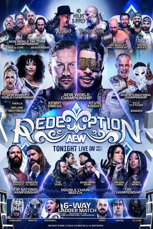 AEW Redemption 2026: The Buy In (2026) poster