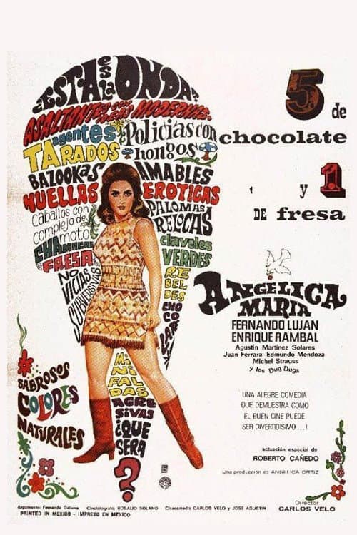 5 de chocolate y 1 de fresa (1968) poster