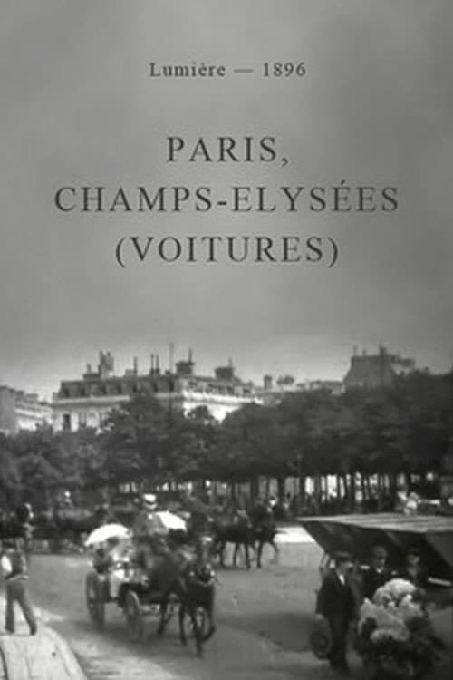Paris, Champs-Elysées (voitures) (1896) poster