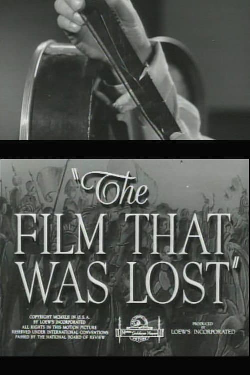 The Film That Was Lost (1942) poster