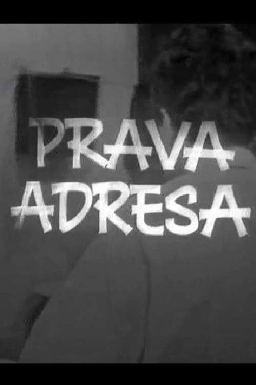 Prava adresa (1968) poster