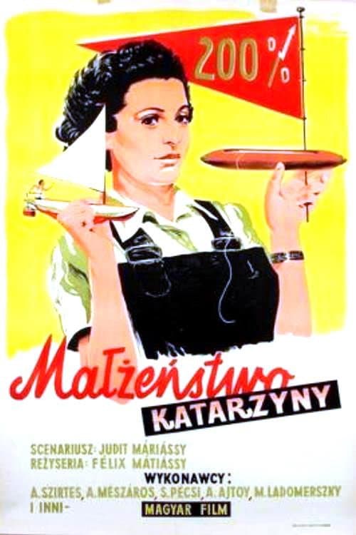 Kis Katalin házassága (1950) poster