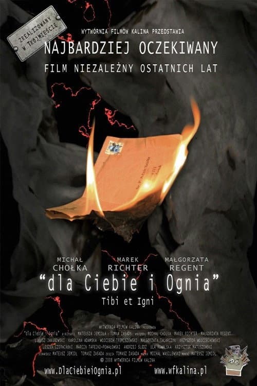Dla ciebie i ognia (2008) poster