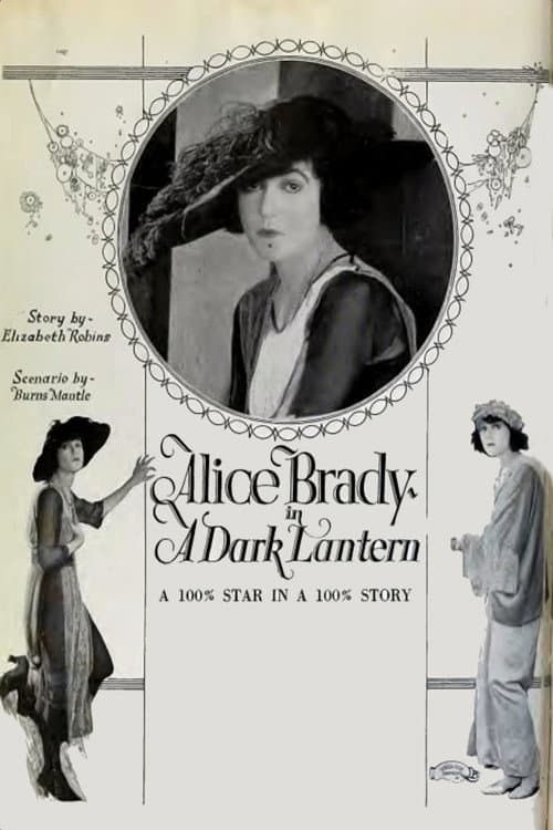 A Dark Lantern (1920) poster