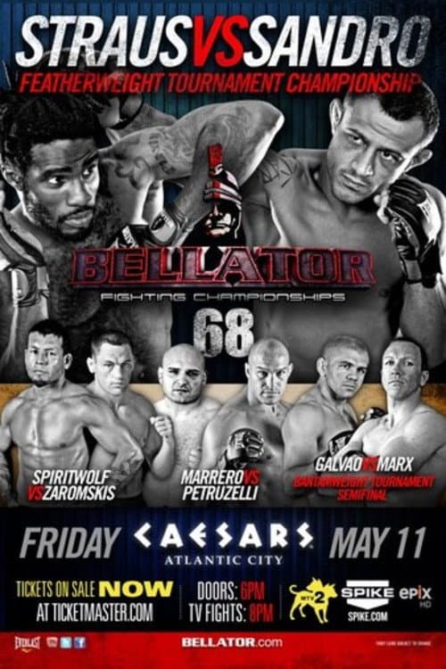 Bellator 68 (2012) poster