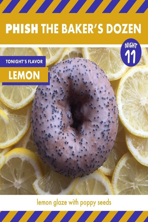 Phish: The Baker's Dozen: Night 11 - Lemon (2017) poster