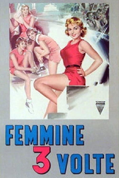 Femmine tre volte (1957) poster