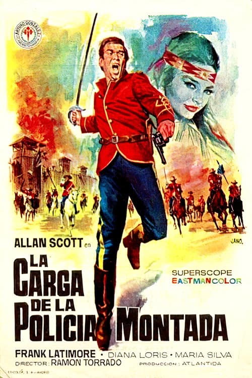 La carga de la policía montada (1964) poster
